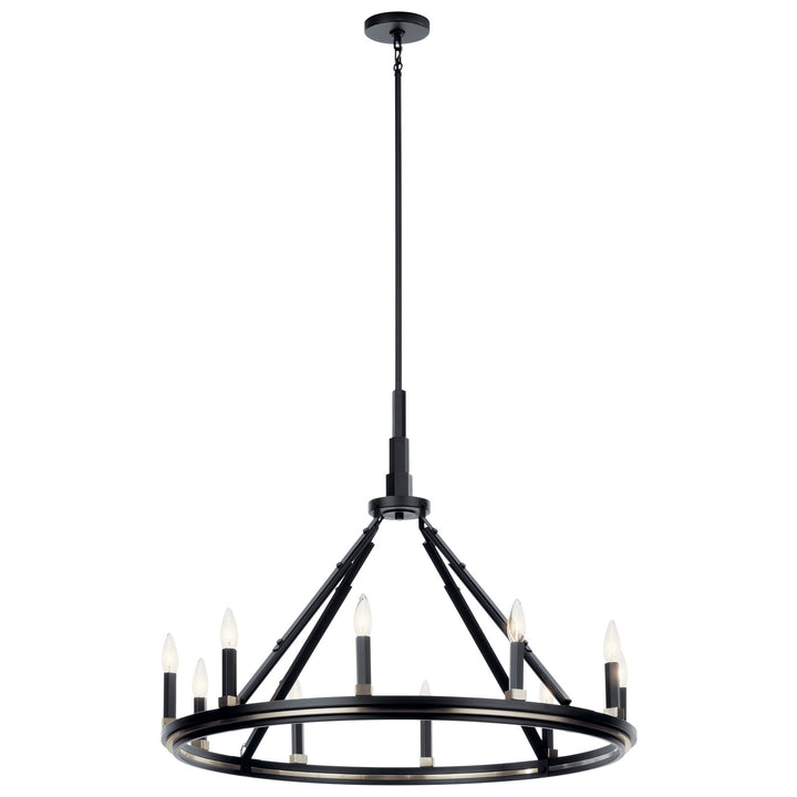 Kichler Canada - 52421BK - Ten Light Chandelier - Emmala - Black