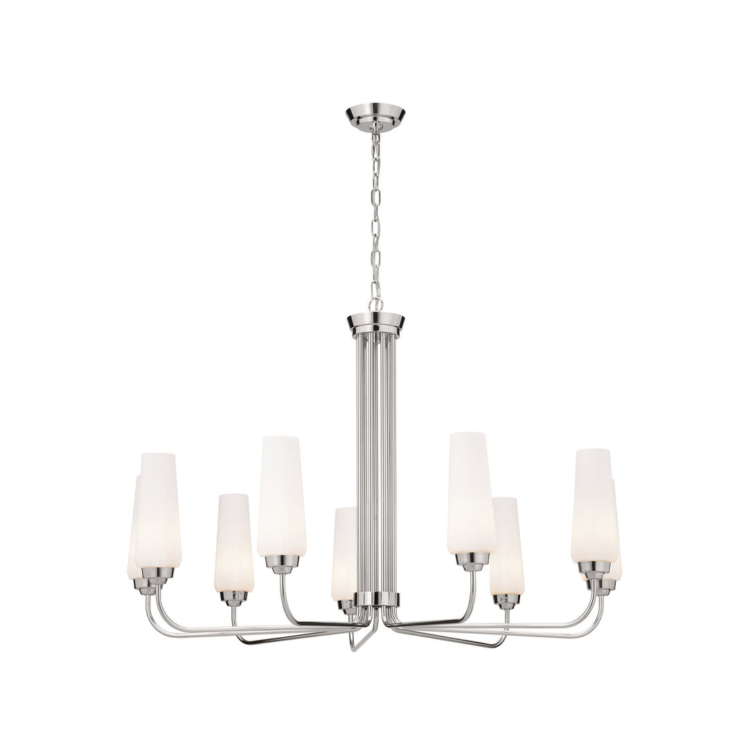Kichler Canada - 52481PN - Nine Light Chandelier - Truby - Polished Nickel