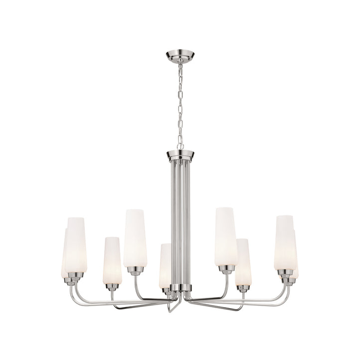 Kichler Canada - 52481PN - Nine Light Chandelier - Truby - Polished Nickel