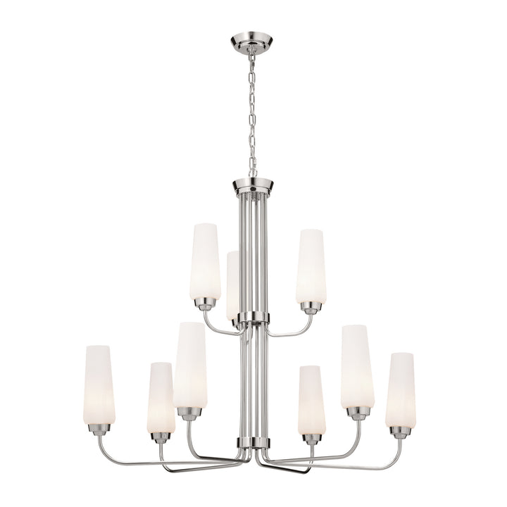 Kichler Canada - 52482PN - Nine Light Chandelier - Truby - Polished Nickel