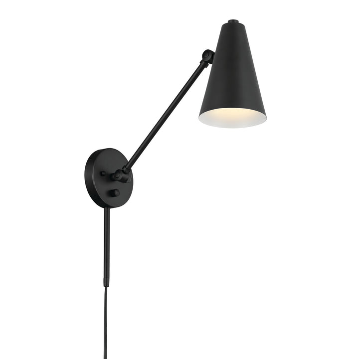 Kichler Canada - 52485BKB - One Light Wall Sconce - Sylvia - Black