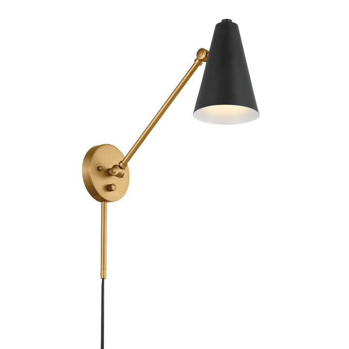 Kichler Canada - 52485NBRB - One Light Wall Sconce - Sylvia - Natural Brass