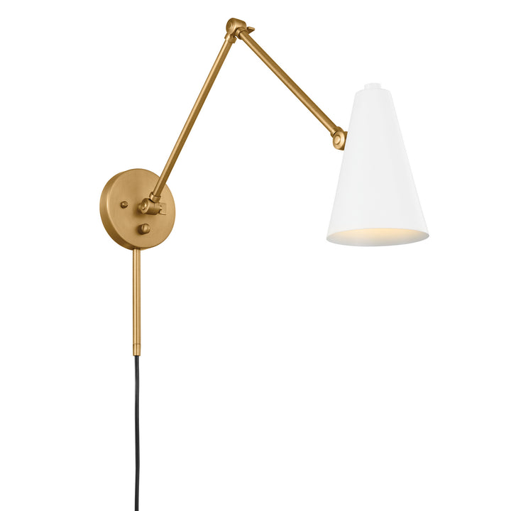 Kichler Canada - 52486NBRW - One Light Wall Sconce - Sylvia - Natural Brass
