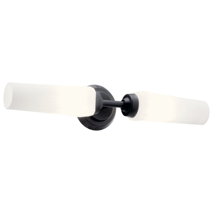 Kichler Canada - 55074BK - Two Light Wall Sconce - Truby - Black