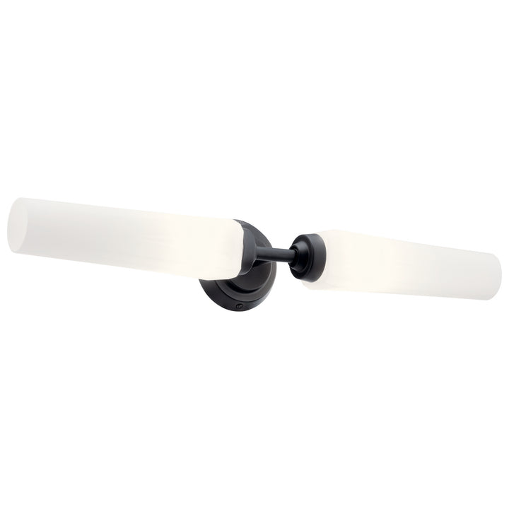 Kichler Canada - 55075BK - Two Light Bath - Truby - Black