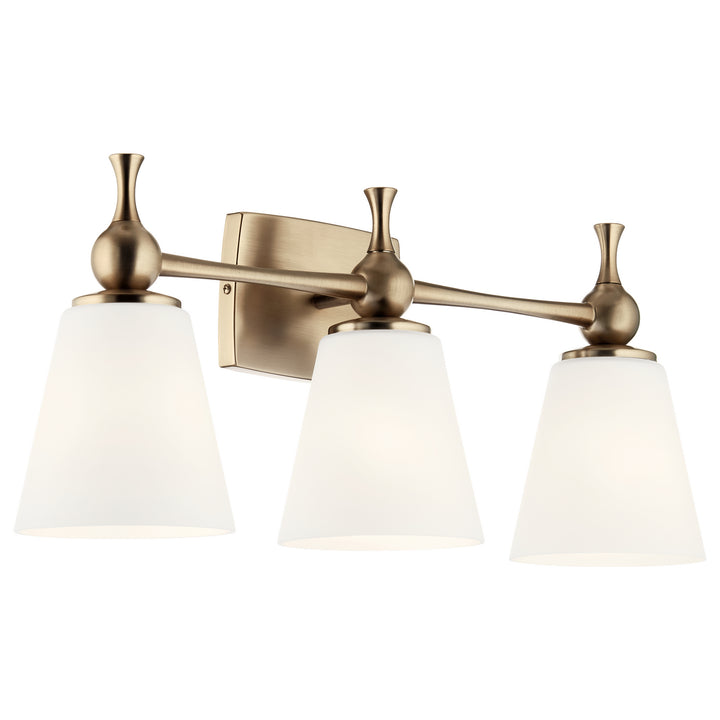 Kichler Canada - 55092CPZ - Three Light Bath - Cosabella - Champagne Bronze