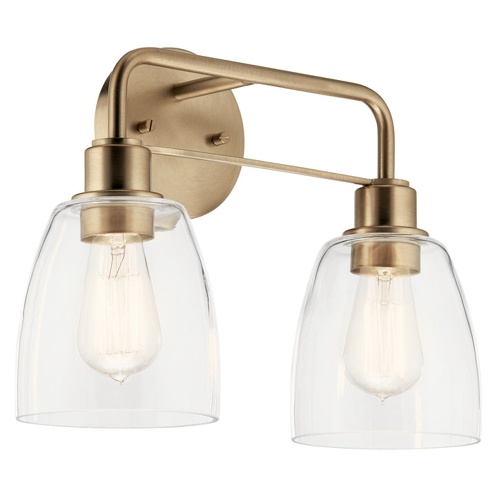 Kichler Canada - 55101CPZ - Two Light Bath - Meller - Champagne Bronze