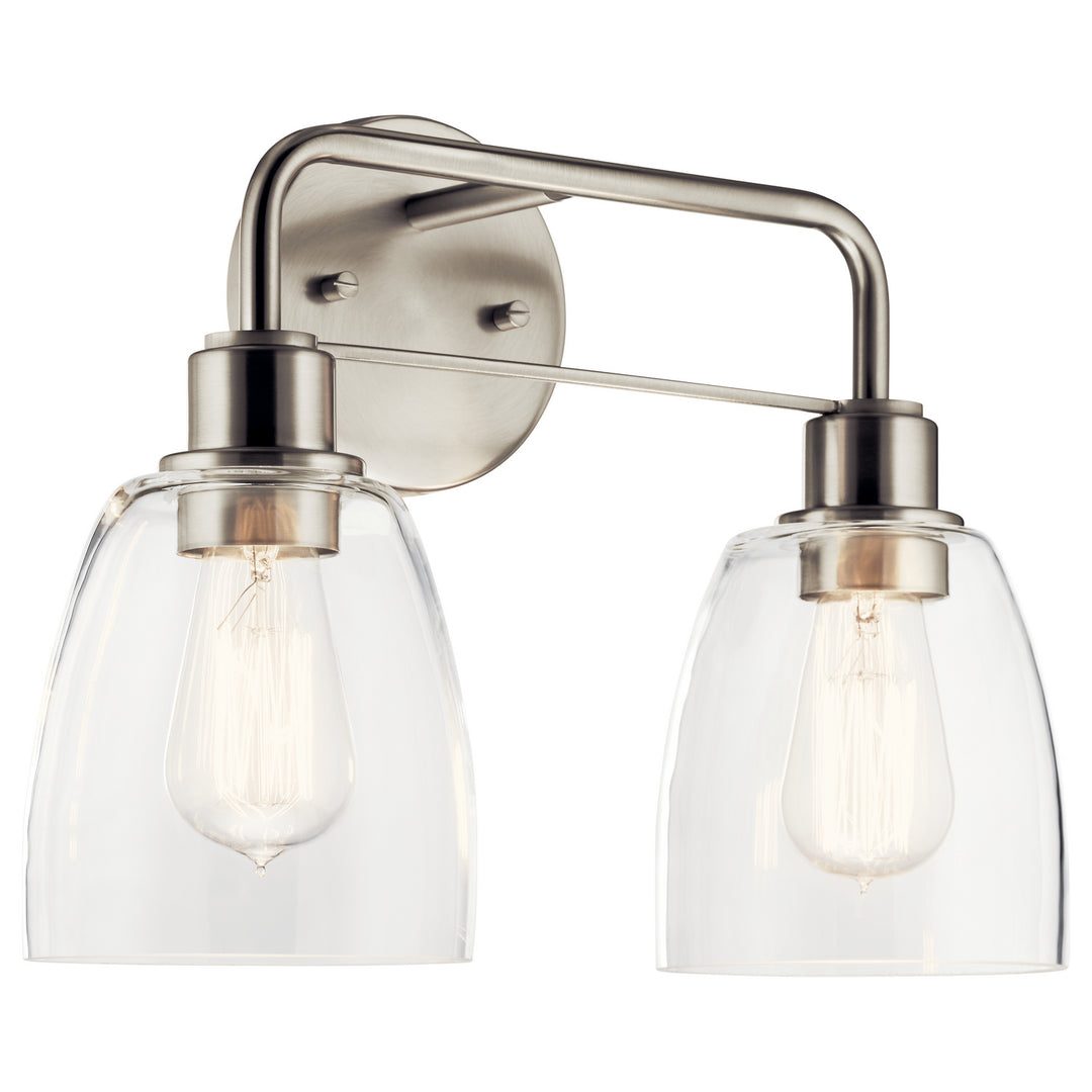 Kichler Canada - 55101NI - Two Light Bath - Meller - Nickel Textured