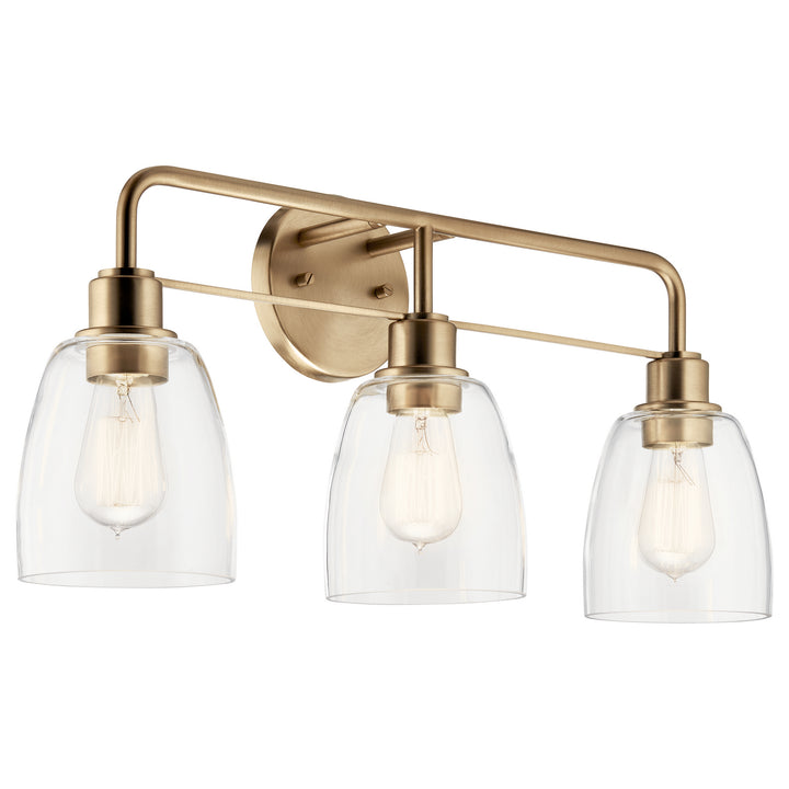 Kichler Canada - 55102CPZ - Three Light Bath - Meller - Champagne Bronze