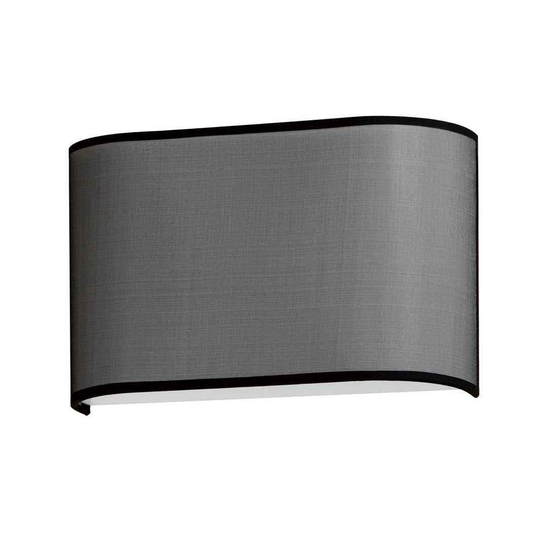 Prime LED Wall Sconce in Black Organza