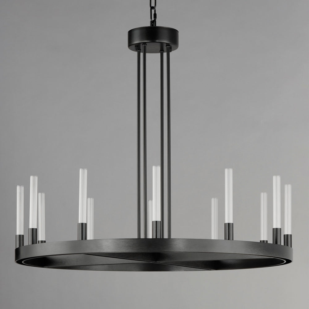 Maxim - 16164CRBK - LED Chandelier - Ovation - Black
