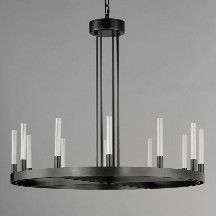 Maxim - 16164CRBK - LED Chandelier - Ovation - Black