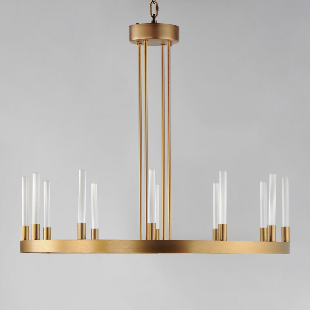 Maxim - 16164CRGLD - LED Chandelier - Ovation - Gold