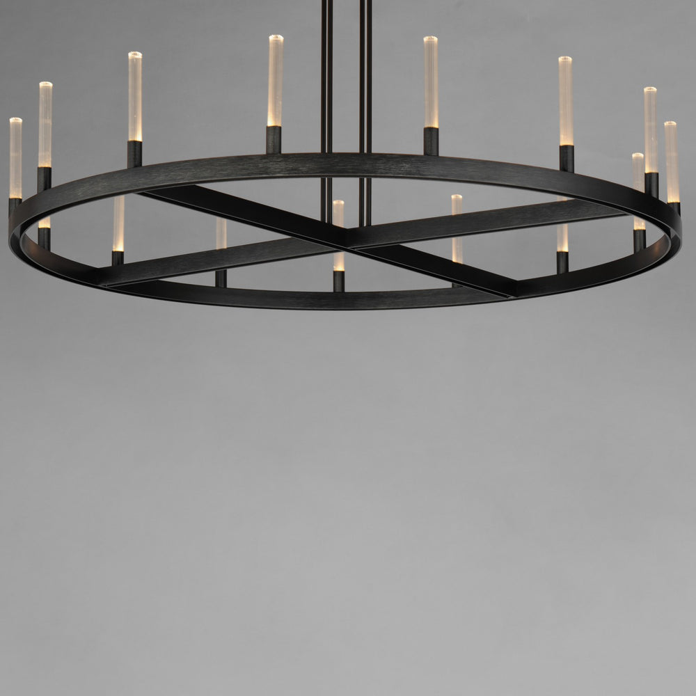 Maxim - 16168CRBK - LED Chandelier - Ovation - Black