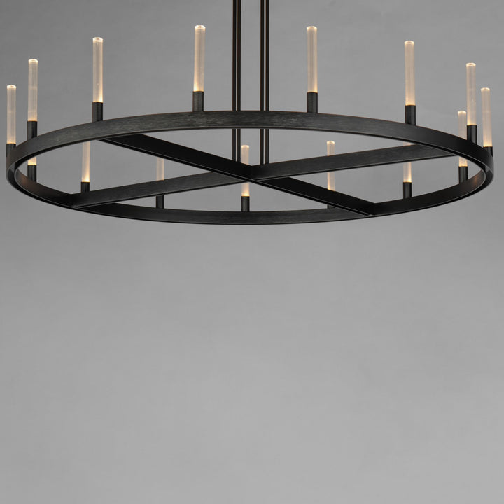 Maxim - 16168CRBK - LED Chandelier - Ovation - Black