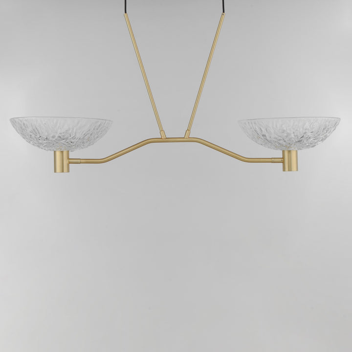 Maxim - 24982TCSBR - LED Linear Pendant - Metropolis - Satin Brass