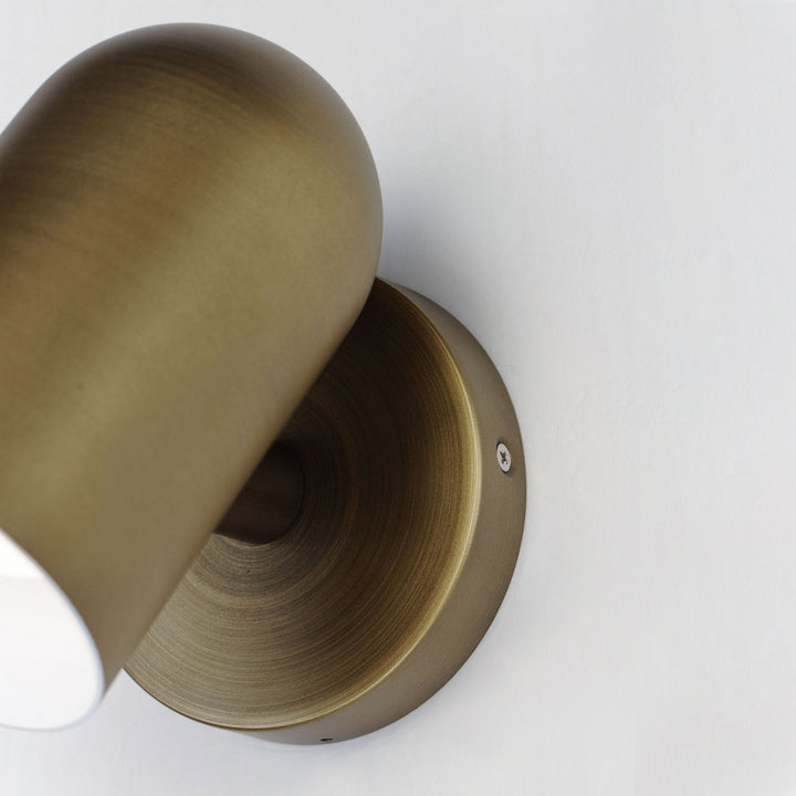 Maxim - 62003NAB - LED Outdoor Wall Sconce - Spot Light - Natural Aged Brass