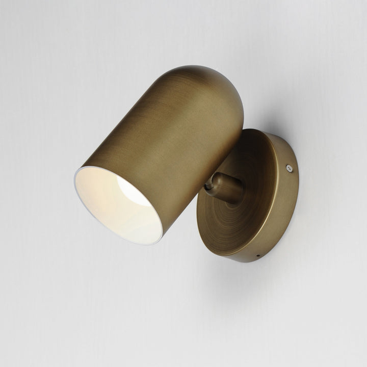 Maxim - 62003NAB - LED Outdoor Wall Sconce - Spot Light - Natural Aged Brass