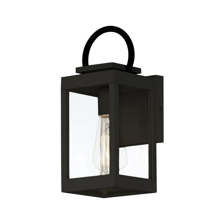 Maxim - 40312CLBK - One Light Outdoor Wall Sconce - Nassau Vivex - Black