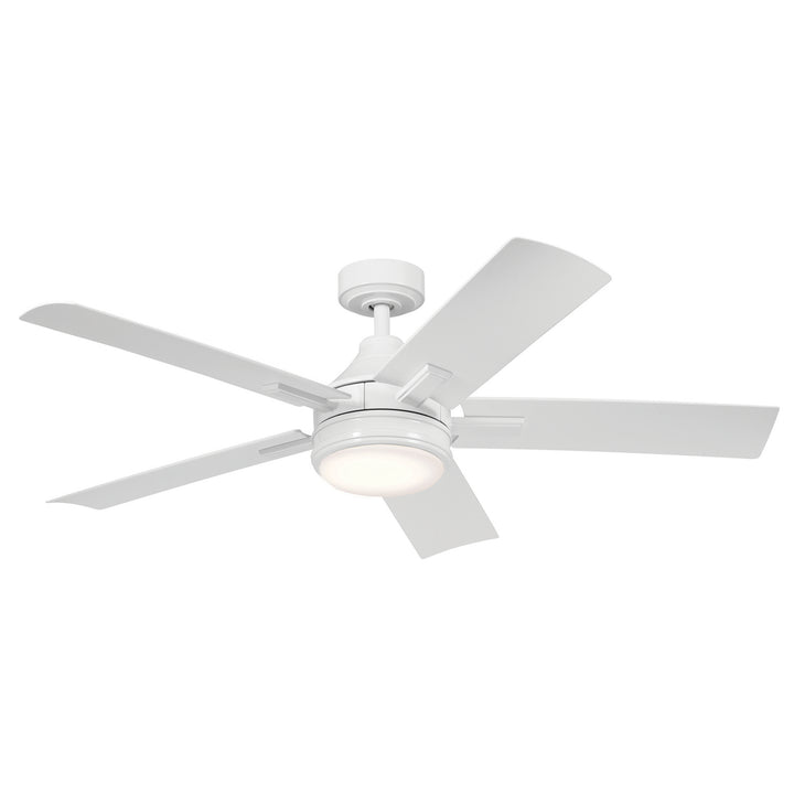 Kichler Canada - 310126WH - 52"Ceiling Fan - Tide - White