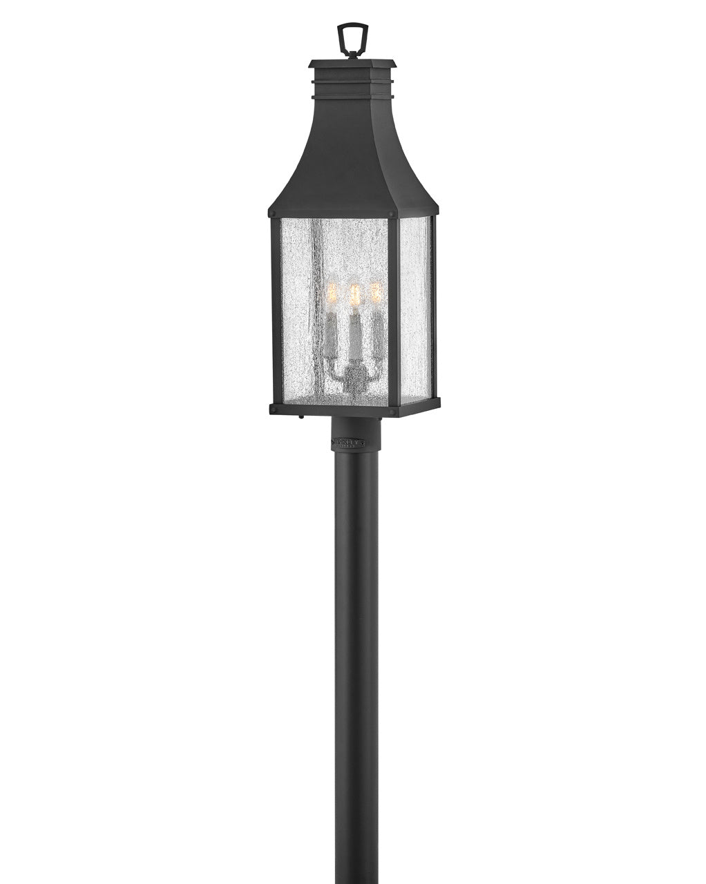 Beacon Hill LED Post Top or Pier Mount Lantern in Museum Black - available from The Lighting Shoppe, trusted by Canadian homeowners