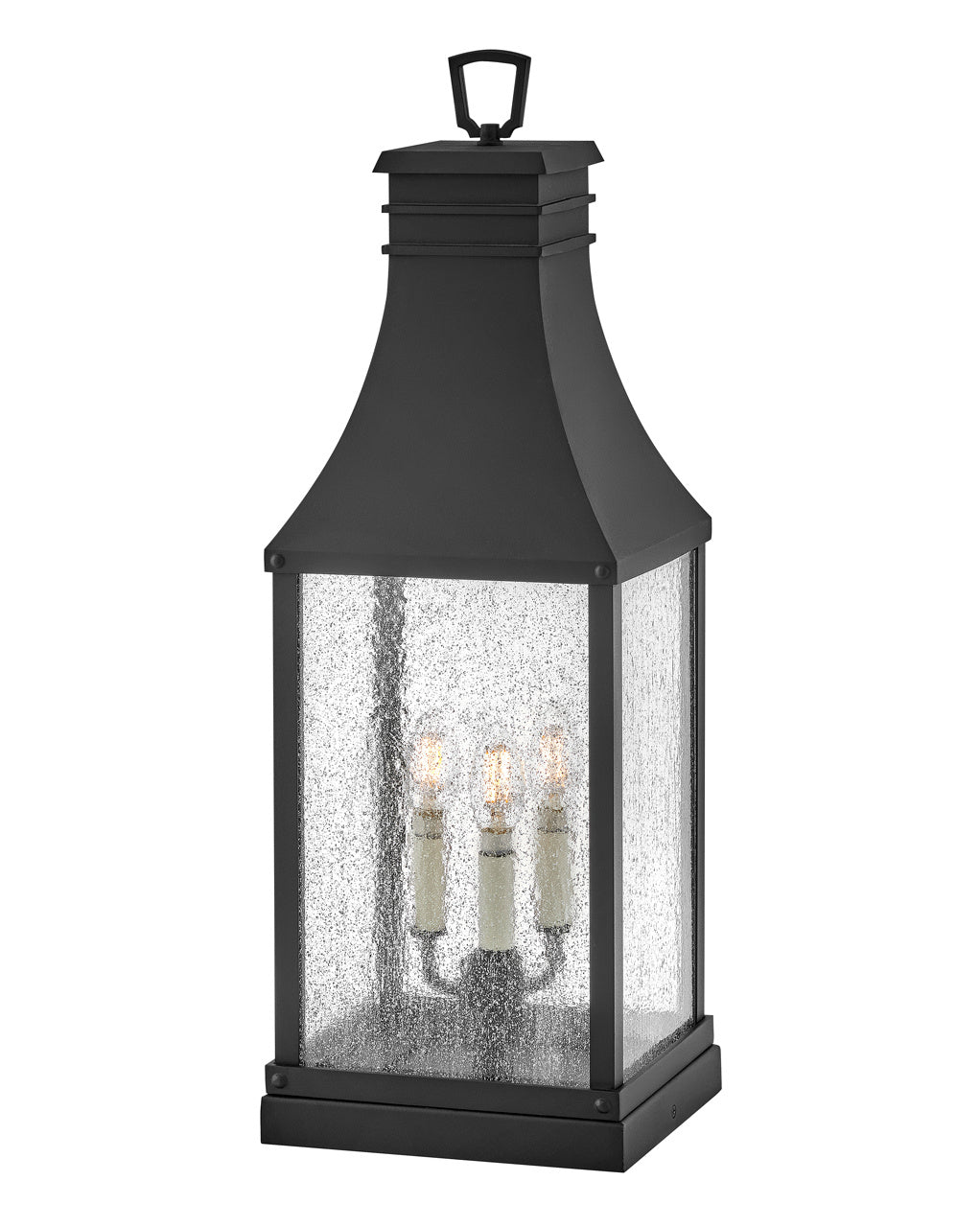 Beacon Hill LED Pier Mount in Museum Black - available from The Lighting Shoppe, trusted by Canadian homeowners