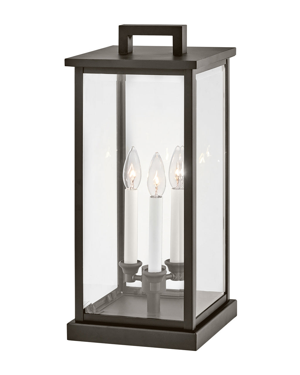 Weymouth LED Pier Mount in Oil Rubbed Bronze - available from The Lighting Shoppe, trusted by Canadian homeowners