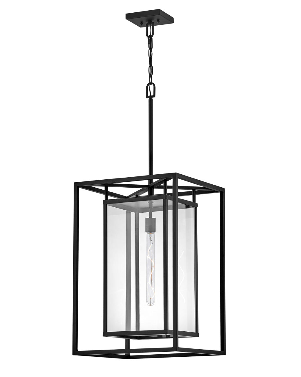 Hinkley Canada - 2592BK-LL - LED Hanging Lantern - Max - Black