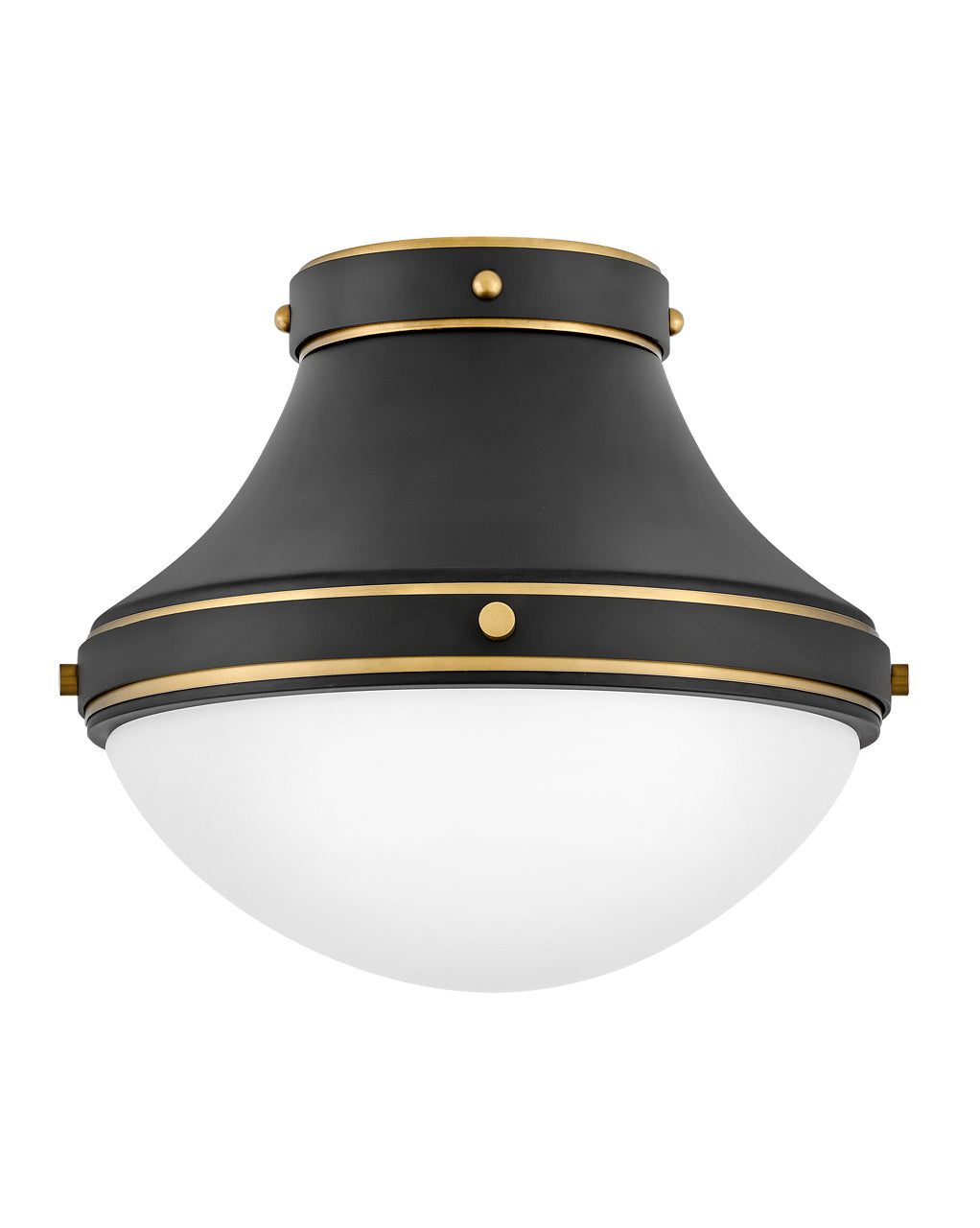 Hinkley Canada - 39051BK - LED Flush Mount - Oliver - Black