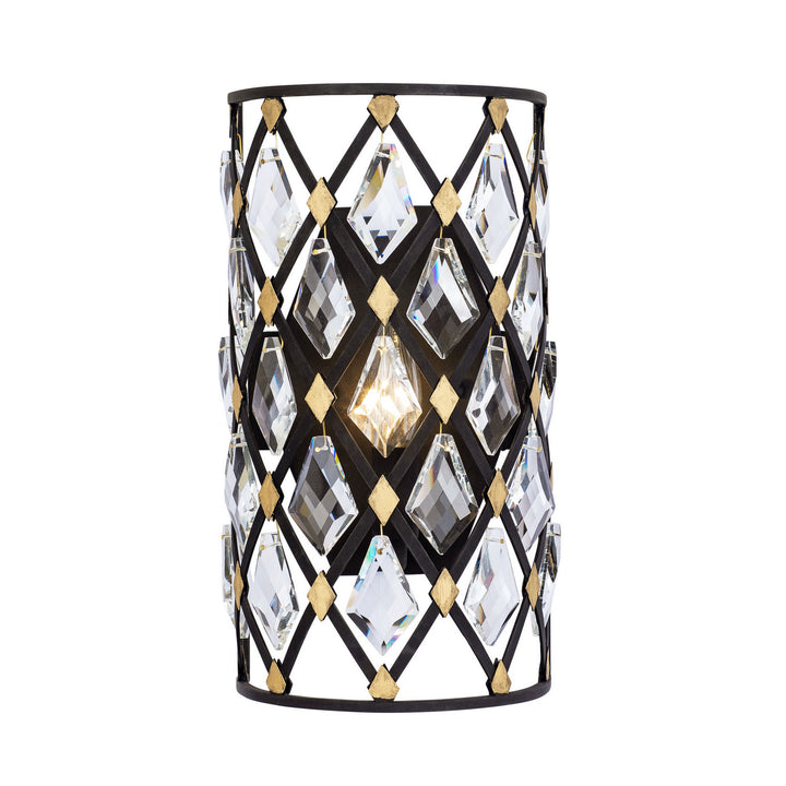 Windsor One Light Wall Sconce in Carbon/Havana Gold - available from The Lighting Shoppe, trusted by Canadian homeowners