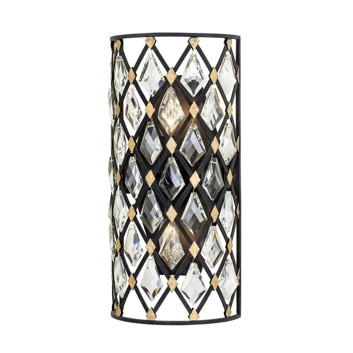 Varaluz - 345W02SCBHG - Two Light Wall Sconce - Windsor - Carbon/Havana Gold