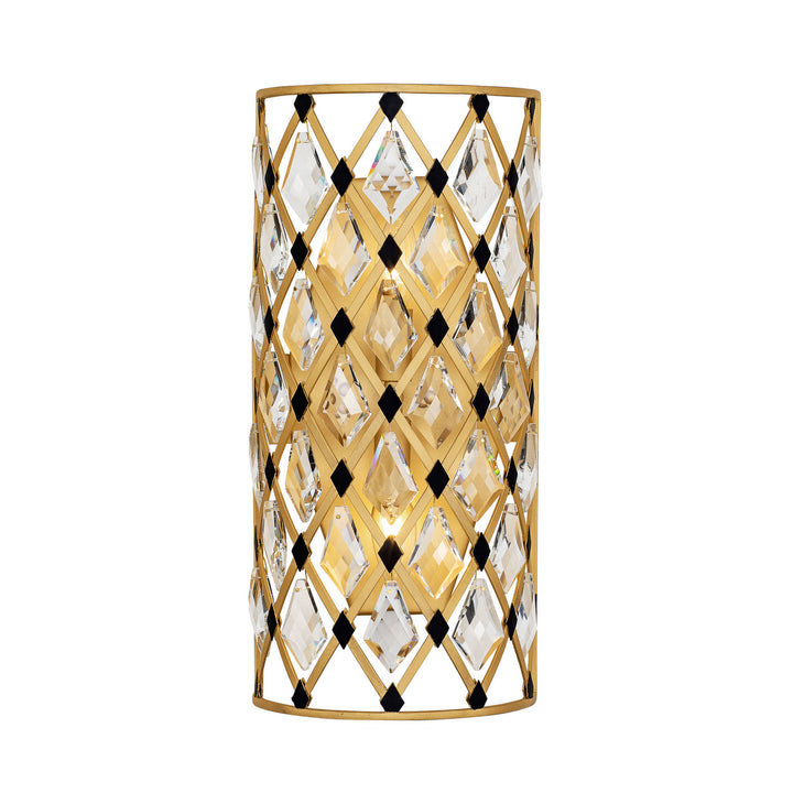 Windsor Two Light Wall Sconce in French Gold/Matte Black - available from The Lighting Shoppe, trusted by Canadian homeowners