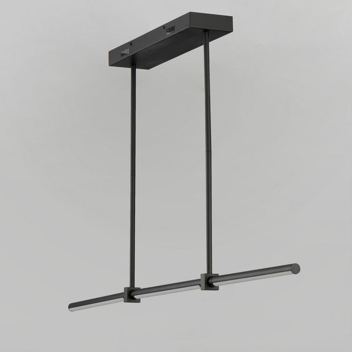 ET2 - E21357-BK - LED Linear Pendant - Dorian - Black