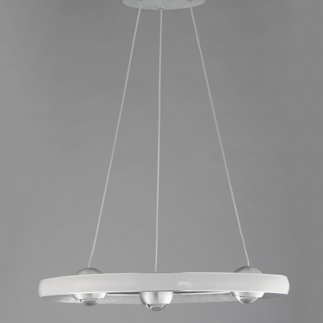 ET2 - E23511-AL - LED Pendant - Nodes - Brushed Aluminum