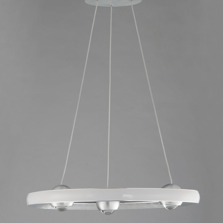 ET2 - E23511-AL - LED Pendant - Nodes - Brushed Aluminum