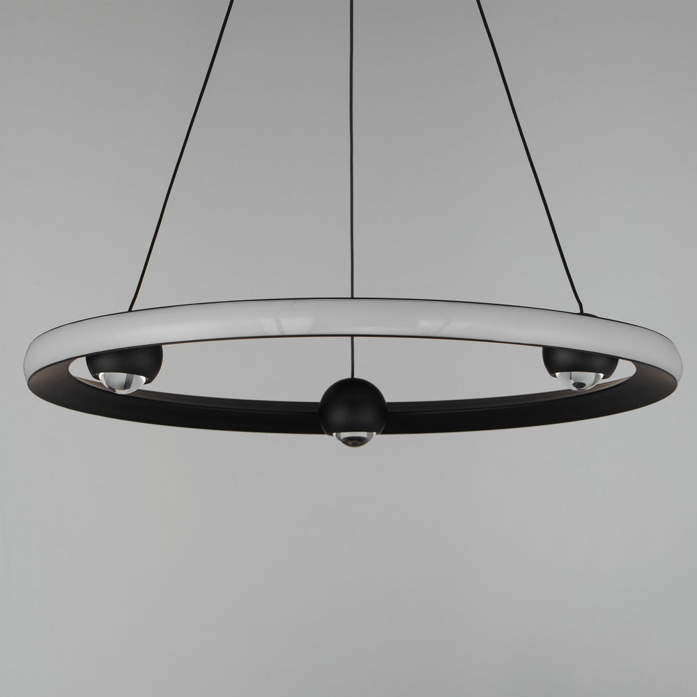ET2 - E23512-BK - LED Pendant - Nodes - Black