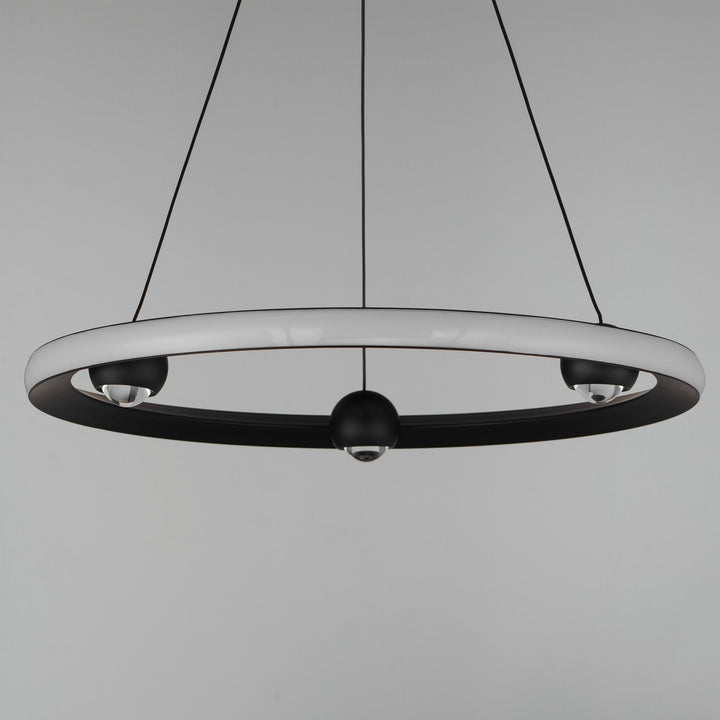 ET2 - E23512-BK - LED Pendant - Nodes - Black