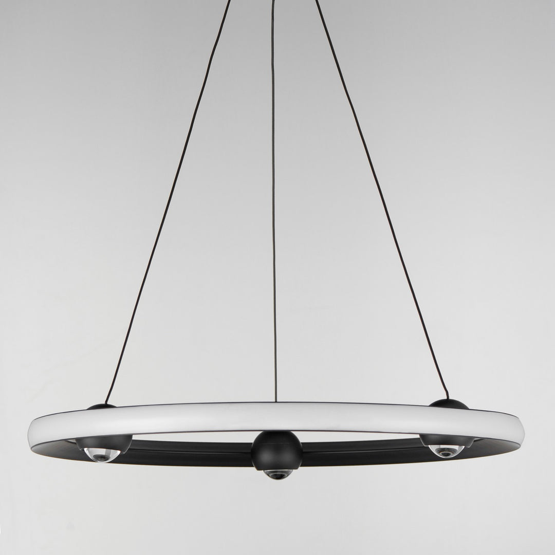 ET2 - E23512-BK - LED Pendant - Nodes - Black