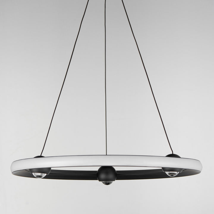 ET2 - E23512-BK - LED Pendant - Nodes - Black