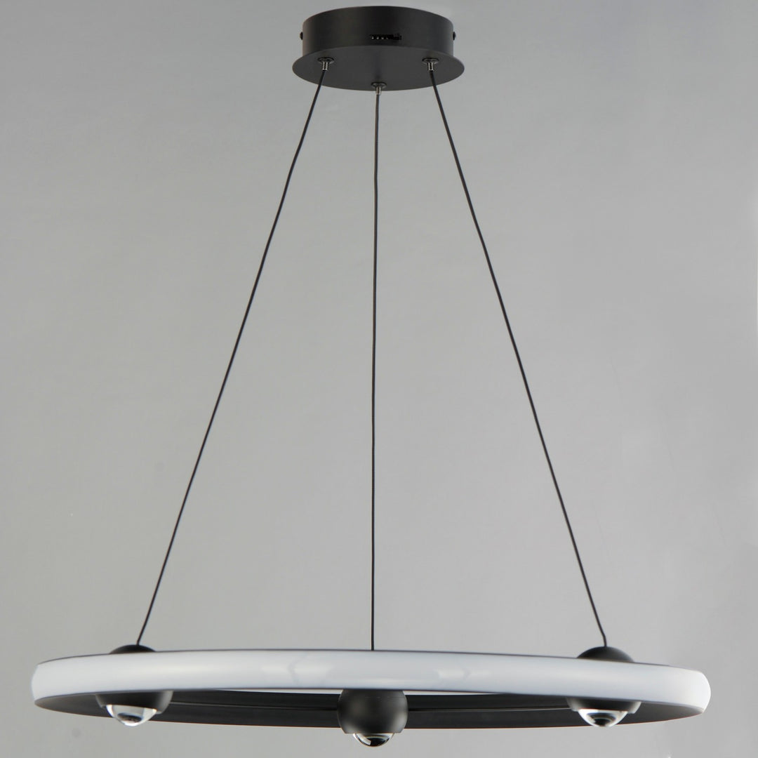 ET2 - E23512-BK - LED Pendant - Nodes - Black