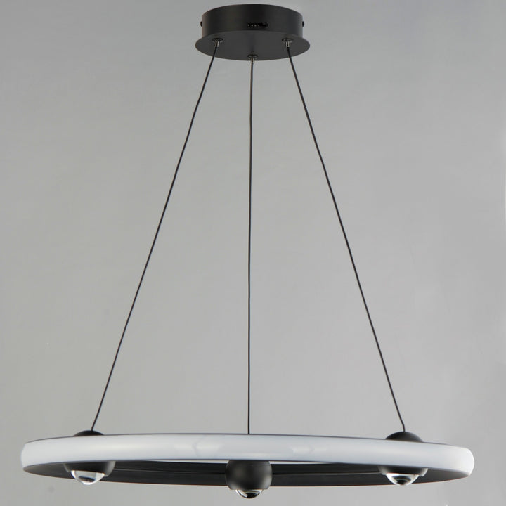 ET2 - E23512-BK - LED Pendant - Nodes - Black