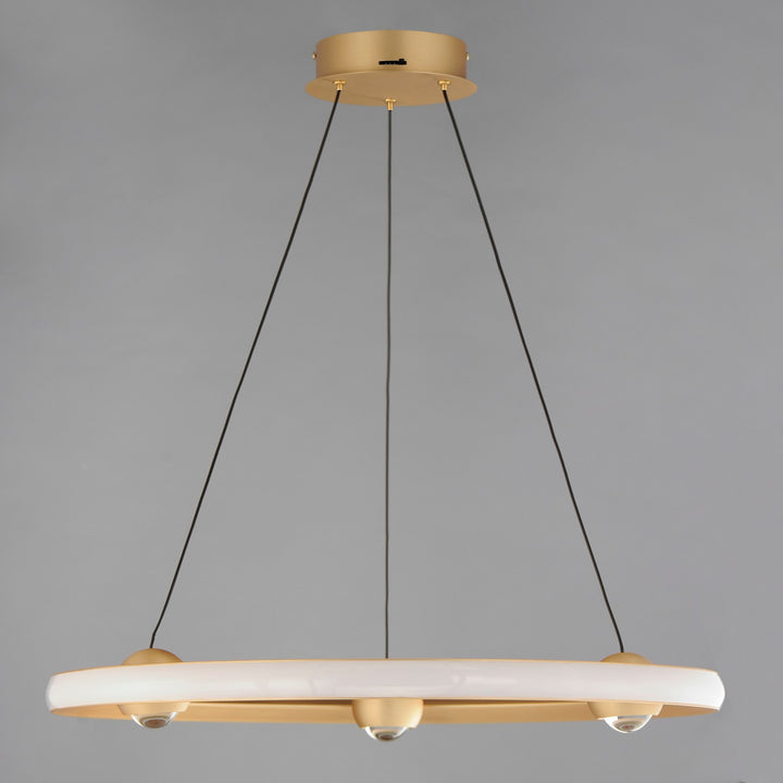 ET2 - E23512-GLD - LED Pendant - Nodes - Gold