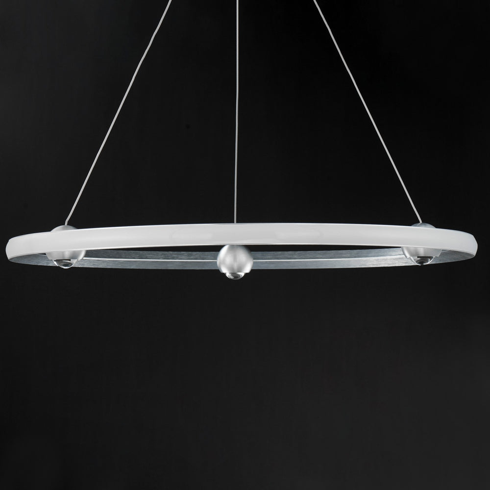 ET2 - E23513-AL - LED Pendant - Nodes - Brushed Aluminum