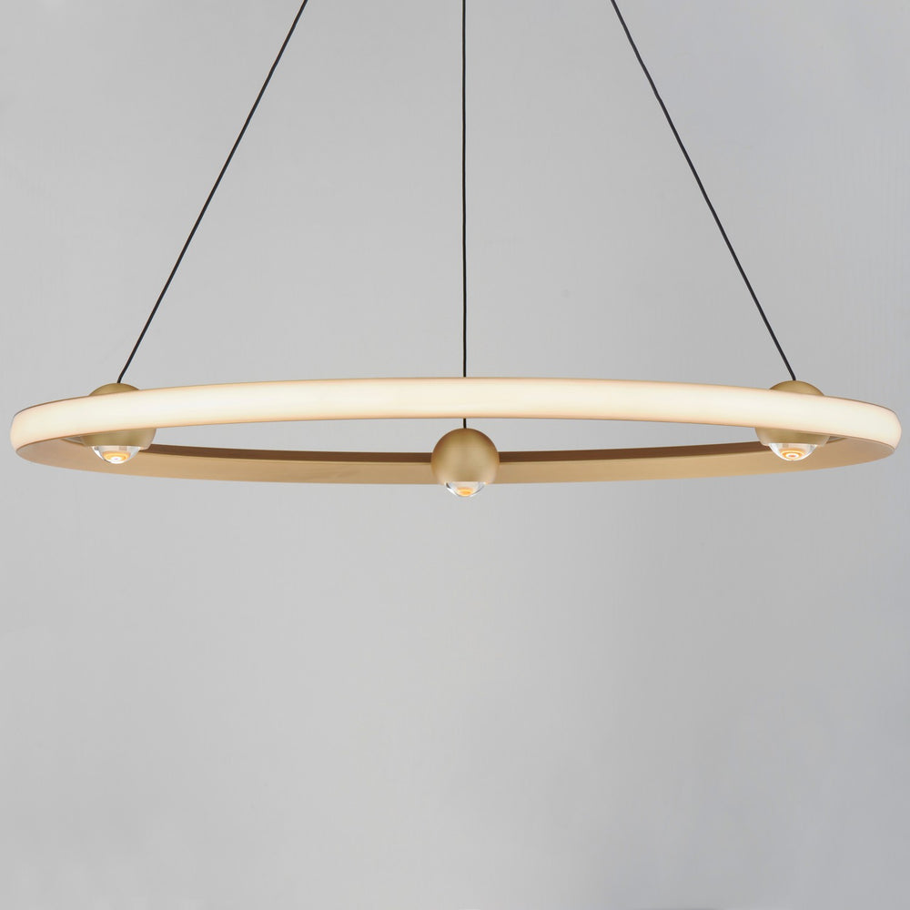 ET2 - E23513-GLD - LED Pendant - Nodes - Gold