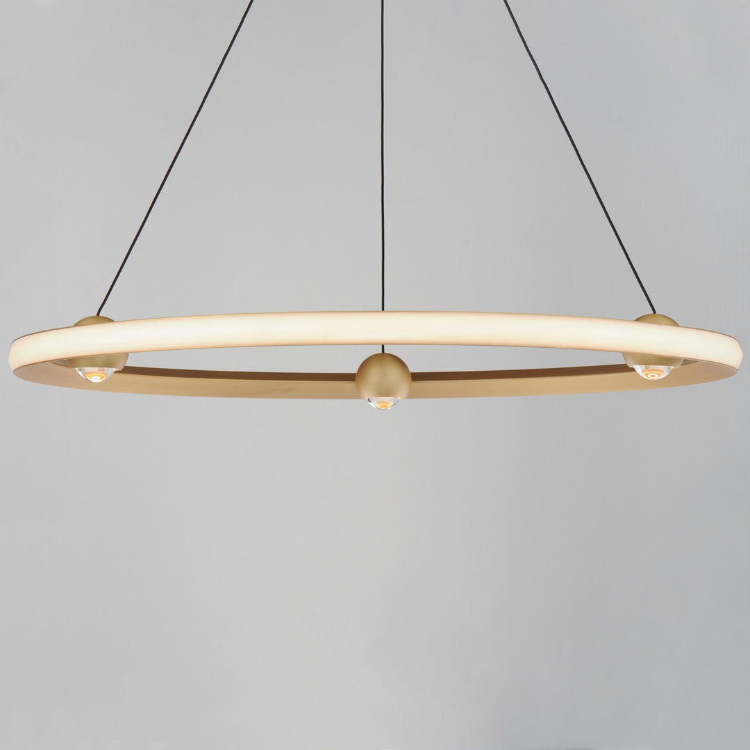 ET2 - E23513-GLD - LED Pendant - Nodes - Gold