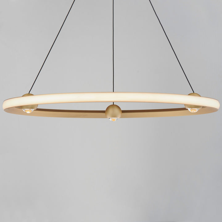 ET2 - E23513-GLD - LED Pendant - Nodes - Gold