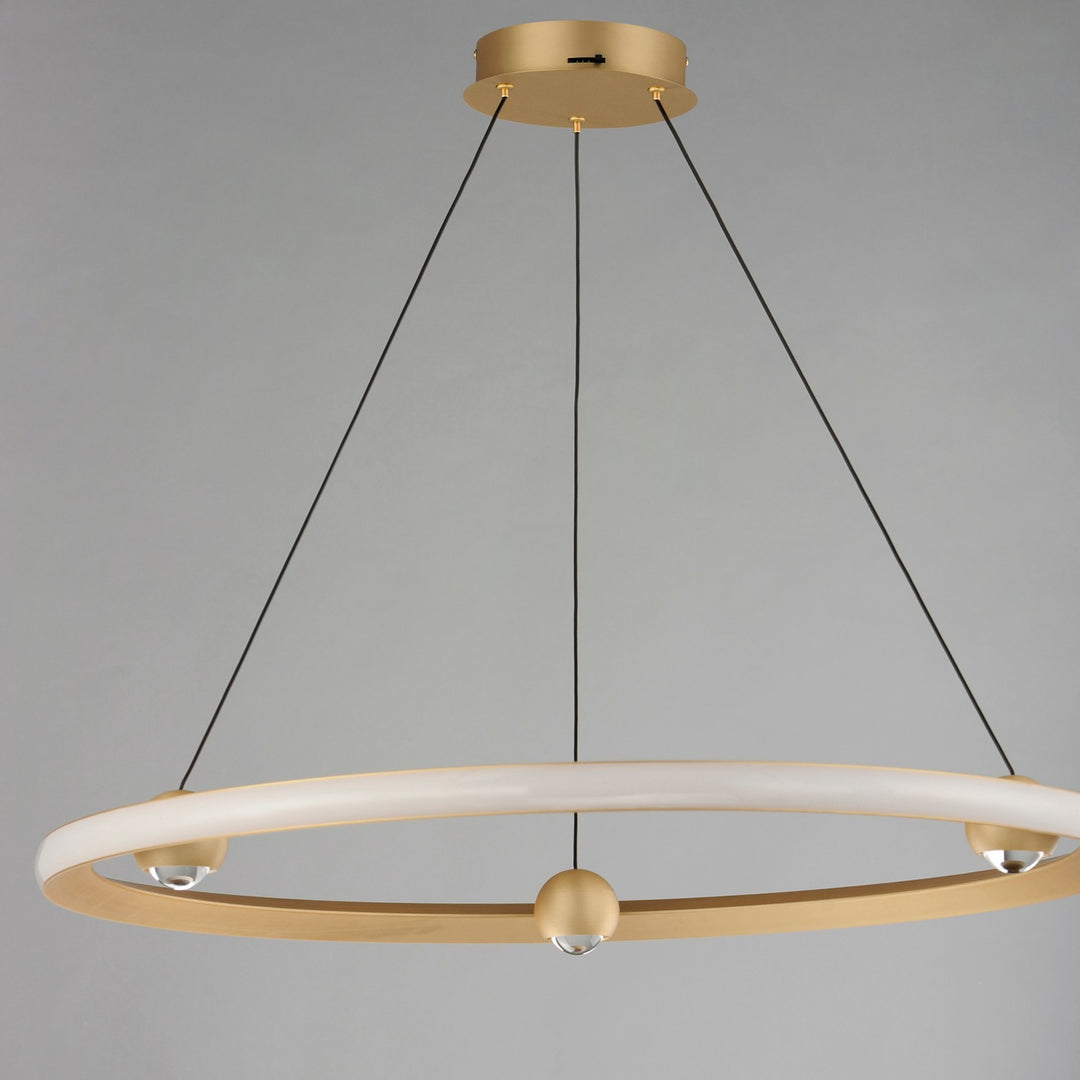ET2 - E23513-GLD - LED Pendant - Nodes - Gold