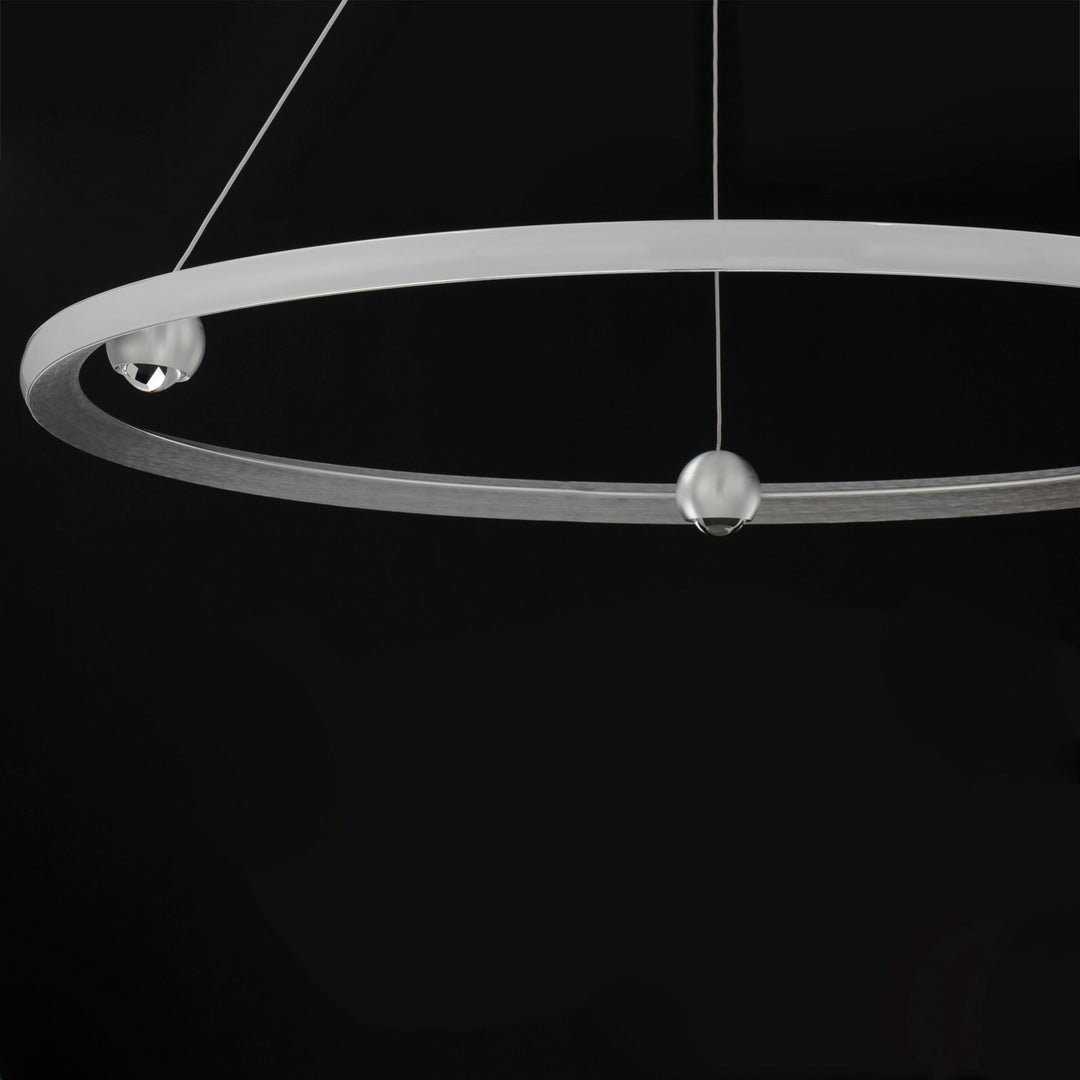 ET2 - E23514-AL - LED Pendant - Nodes - Brushed Aluminum