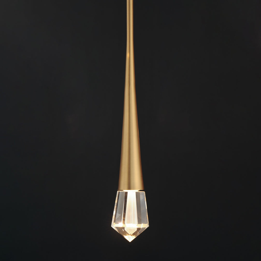 ET2 - E24221-122GLD - LED Pendant - Pierce - Gold