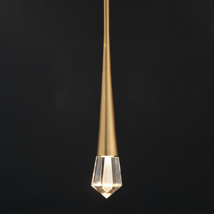 ET2 - E24221-122GLD - LED Pendant - Pierce - Gold